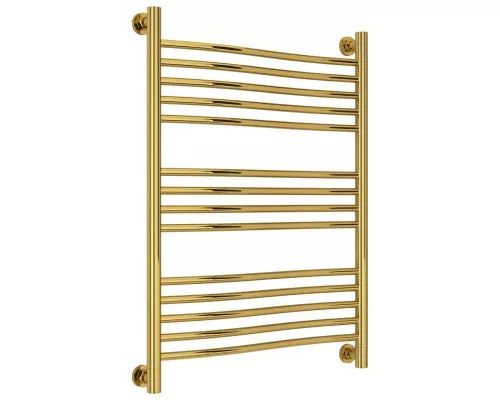 Приобрести Полотенцесушитель водяной 800х600 золотой Сунержа Флюид+ 03-0222-8060 в магазине сантехники Santeh-Crystal.ru
