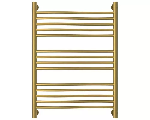 Заказать Полотенцесушитель водяной 800х600 состаренная латунь Сунержа Флюид+ 051-0222-8060 в магазине сантехники Santeh-Crystal.ru