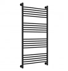 Полотенцесушитель водяной 1200х600 черный матовый Сунержа Флюид+ 31-0222-1260