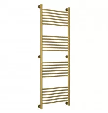 Полотенцесушитель водяной 1500х500 состаренная латунь Сунержа Флюид+ 051-0222-1550