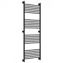 Полотенцесушитель водяной 1500х500 черный матовый Сунержа Флюид+ 31-0222-1550