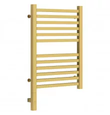 Полотенцесушитель электрический 600х400 золотой матовый МЭМ левый Сунержа Модус 3.0 032-5700-6040