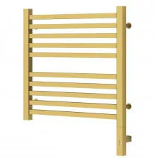 Полотенцесушитель электрический 500х500 золотой матовый МЭМ правый Сунержа Модус 3.0 032-5701-5050