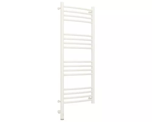 Купить Полотенцесушитель электрический 1000х400 белый матовый МЭМ левый, перемычка выгнутая Сунержа Богема 3.0 30-5802-1040 в магазине сантехники Santeh-Crystal.ru