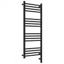Полотенцесушитель электрический 1000х400 черный матовый МЭМ правый, перемычка прямая Сунержа Богема 3.0 31-5805-1040