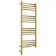 Приобрести Полотенцесушитель электрический 1000х400 золотой матовый МЭМ левый, перемычка прямая Сунержа Богема 3.0 032-5804-1040 в магазине сантехники Santeh-Crystal.ru