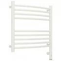 Полотенцесушитель электрический 500х500 белый матовый МЭМ правый, перемычка выгнутая Сунержа Богема 3.0 30-5803-5050