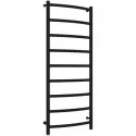 Полотенцесушитель электрический 1200х500 черный матовый МЭМ левый Сунержа Галант 4.0 31-0830-1250