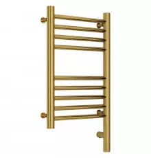 Полотенцесушитель электрический 500х300 золотой МЭМ правый, перемычка прямая Сунержа Богема 3.0 03-5805-5030