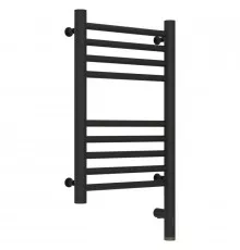 Полотенцесушитель электрический 500х300 темный титан муар МЭМ правый, перемычка прямая Сунержа Богема 3.0 15-5805-5030
