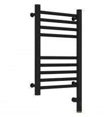 Полотенцесушитель электрический 500х300 черный матовый МЭМ правый, перемычка прямая Сунержа Богема 3.0 31-5805-5030
