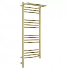 Полотенцесушитель электрический 1000х400 шампань МЭМ левый Сунержа Богема с полкой 3.0 020-5806-1040