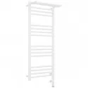 Полотенцесушитель электрический 1000х400 белый матовый МЭМ правый Сунержа Богема с полкой 3.0 30-5807-1040