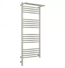 Полотенцесушитель электрический 1200х500 cатин МЭМ левый Сунержа Богема с полкой 3.0 071-5806-1250