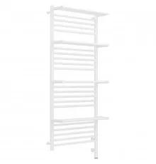 Полотенцесушитель электрический 1200х500 белый матовый МЭМ правый Сунержа Богема с полкой 3.0 30-5809-1250