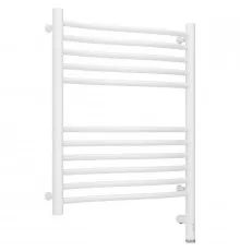Полотенцесушитель электрический 600х500 белый матовый МЭМ правый Сунержа Флюид 3.0 30-5821-6050