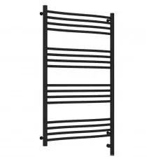 Полотенцесушитель электрический 1000х600 черный матовый МЭМ правый Сунержа Флюид 3.0 31-5821-1060