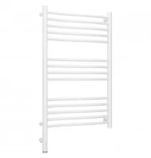 Полотенцесушитель электрический 800х500 белый матовый МЭМ левый Сунержа Флюид 3.0 30-5820-8050