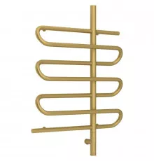 Полотенцесушитель электрический 800х600 золотой матовый МЭМ правый Сунержа Эпатаж 3.0 032-5851-8060