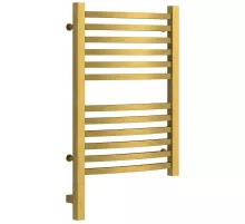 Полотенцесушитель электрический 600х400 состаренная латунь МЭМ левый Сунержа Аркус 3.0 051-5704-6040