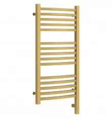 Полотенцесушитель электрический 800х400 золотой матовый МЭМ правый Сунержа Аркус 3.0 032-5705-8040