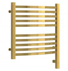 Полотенцесушитель электрический 500х500 золотой МЭМ правый Сунержа Аркус 3.0 03-5705-5050