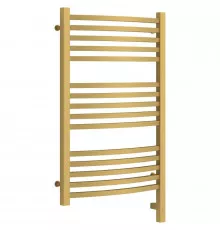 Полотенцесушитель электрический 800х500 золотой матовый МЭМ правый Сунержа Аркус 3.0 032-5705-8050