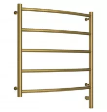 Полотенцесушитель электрический 600х600 состаренная латунь МЭМ правый Сунержа Галант 3.0 051-5801-6060
