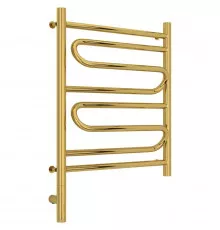 Полотенцесушитель электрический 600х500 золотой МЭМ левый Сунержа Элегия 3.0 03-5818-6050