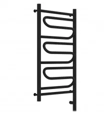 Полотенцесушитель электрический 800х400 черный матовый МЭМ правый Сунержа Элегия 3.0 31-5819-8040