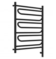 Полотенцесушитель электрический 800х600 черный матовый МЭМ правый Сунержа Элегия 3.0 31-5819-8060