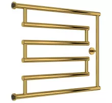 Полотенцесушитель водяной 500x650 золотой Сунержа High-Tech model "L" 03-0052-5065