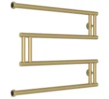 Полотенцесушитель водяной 500x650 шампань матовая Сунержа High-Tech model "M" 022-0050-5065