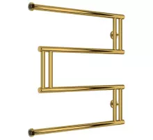 Полотенцесушитель водяной 600x600 золотой Сунержа High-Tech model "M" 03-0050-6060