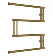 Полотенцесушитель водяной 600x600 состаренная бронза Сунержа High-Tech model "M" 05-0050-6060