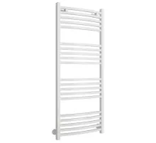 Полотенцесушитель водяной 1200х500 белый глянец Сунержа Аркус 12-0251-1250