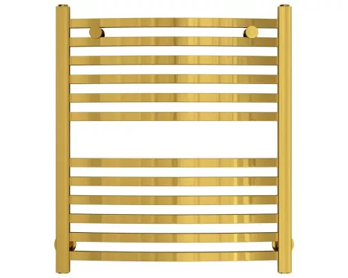 Заказать Полотенцесушитель водяной 600х500 золотой Сунержа Аркус 03-0251-6050 в магазине сантехники Santeh-Crystal.ru