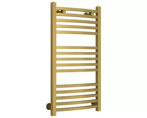 Приобрести Полотенцесушитель водяной 800х400 состаренная латунь Сунержа Аркус 051-0251-8040 в магазине сантехники Santeh-Crystal.ru