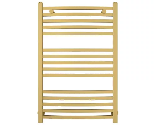 Заказать Полотенцесушитель водяной 800х500 золотой матовый Сунержа Аркус 032-0251-8050 в магазине сантехники Santeh-Crystal.ru