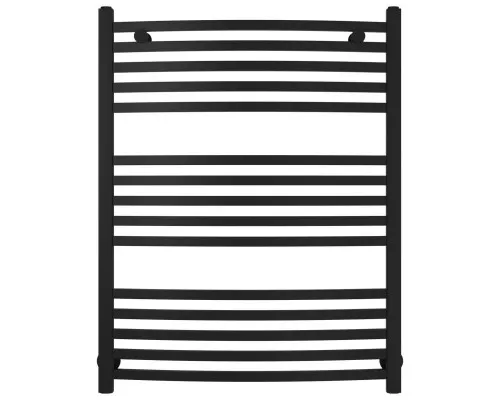 Заказать Полотенцесушитель водяной 800х600 черный матовый Сунержа Аркус 31-0251-8060 в магазине сантехники Santeh-Crystal.ru