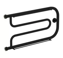 Полотенцесушитель водяной 320х650 черный матовый Сунержа Гусли 2 полки 31-0010-3265