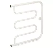 Полотенцесушитель водяной 600х600 белый глянец Сунержа Лира 2 полки 12-0012-6060