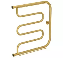 Полотенцесушитель водяной 600х600 золотой матовый Сунержа Лира 2 полки 032-0012-6060