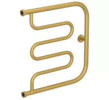 Полотенцесушитель водяной 500х500 золотой матовый Сунержа Лира 032-0011-5050