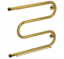 Полотенцесушитель водяной 500х650 золотой Сунержа М-образный 2 полки 03-0008-5065