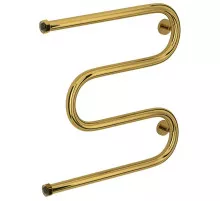 Полотенцесушитель водяной 500х500 золотой Сунержа М-образный 03-0007-5050