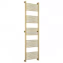 Полотенцесушитель водяной 1900х500 золотой матовый Сунержа Флюид+ 032-0222-1950