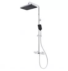 Душевая система Vincea Core VSFS-4CO1CH 340x220 мм, со смесителем, хром