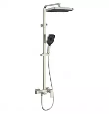 Душевая система Vincea Dice VSFS-4C12BN 315x210 мм, со смесителем, сатин