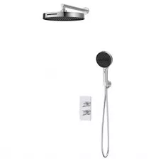 Душевой комплект Vincea Domus VSFW-5DM0CH 300 мм, со смесителем, хром